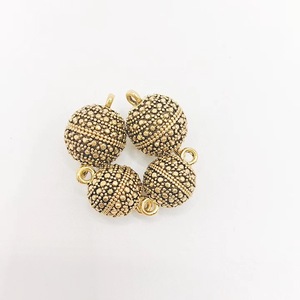 Composants de bijoux en alliage, or antique, 14 mm, 12 mm, perles pendentifs DIY avec boucle pour accessoires de création - Product Image 1