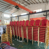 Chaises d'hôtel modernes et luxueuses pour banquets de mariage, chaises de salle à manger, chaises de chambre d'hôtel pour événements et fêtes de mariage