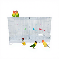 60*27*40cm fabricant gros cages d'élevage de canaris chardonneret cage d'élevage cloisonné cage à oiseaux d'élevage empilé cage à oiseaux