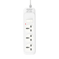 Multiprise universelle multi-pays avec protection contre les surtensions, 2/3/4 prises CA, câble de 2 m, interrupteur marche/arrêt principal, rallonge électrique