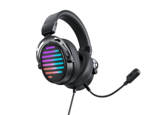 Auriculares Gamer con cable personalizados de fábrica Altavoz de 40mm con luz RGB para PS4/PS5 XBOX Audiophile DJ Aviation Mobile Phone 1 año - Product Image 3
