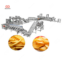Gelgoog Volautomatische Hele Frietmachine Legt Vers Gesneden Chips Productielijn
