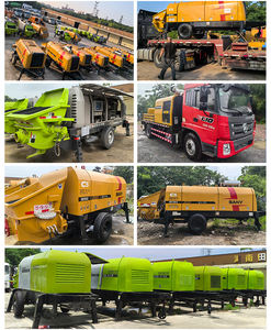 Second Hand <span class=keywords><strong>SANY</strong></span> HBT6013C-5D Diesel Anhänger Beton pumpe 115KW 1500h Gebrauchte Beton pumpe LKW und Anhänger - Product Image 4