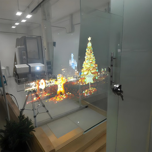 Película de Proyección Transparente de 1.52m X 30m en Stock: Película Holográfica Autoadhesiva para Proyección Trasera en Vidrio - Product Image 4