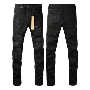 <span class=keywords><strong>Jeans</strong></span> Boyfriend da <span class=keywords><strong>Uomo</strong></span> in Denim Azzurro Chiaro, Casual Business, Elastici con Bordo in Pelliccia, Ecologici, <span class=keywords><strong>Vita</strong></span> <span class=keywords><strong>Bassa</strong></span>, Moda Autunno Estate Inverno - Product Image 1