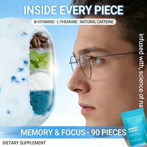 Comprimés de menthe à la caféine sauvage très demandés – Saveur menthe – <span class=keywords><strong>Pour</strong></span> l'humeur, la fonction nerveuse, l'énergie et la concentration – Chewing-gum à la caféine - Product Image 5