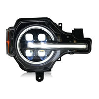 Phares LED RSJ pour Ford Bronco 2 et 4 portes 2021-2025, projecteur de phare, lentille de projecteur, signalisation avant DRL, accessoires automobiles