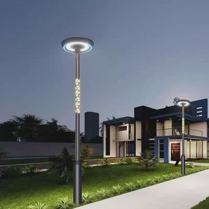 Lámpara Solar Inteligente LED RGB para Jardín con Función de Ritmo Musical, Impermeable, de Aluminio, con Control Remoto, Fuente de Alimentación, Clasificación IP67 - Product Image 4