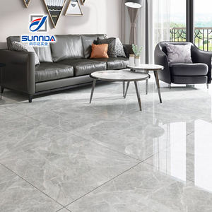 Carreaux de sol chinois Matériau de construction 60x60cm Carreau de céramique brillant en porcelaine polie émaillée - Product Image 5