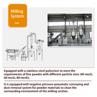 Industriële aardappelmeelverwerkingsinstallatie van 10 TPD, aardappelmachine, productielijn voor aardappelvlokken