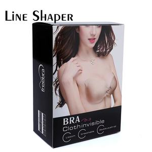 Oucheng-<span class=keywords><strong>Sujetador</strong></span> adhesivo sin mangas para mujer, Push Up inalámbrico sin tirantes, Invisible, con forma de ala - Product Image 3