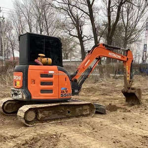 Usato 5.5 Ton Mini giappone <span class=keywords><strong>Hitachi</strong></span> Zx55u Zx55USR-5A <span class=keywords><strong>Zaxis</strong></span> 55 a basso prezzo idraulico escavatore <span class=keywords><strong>Hitachi</strong></span> Zx55 con l'alta qualità - Product Image 1
