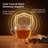 Sachet de thé instantané apaisant de qualité supérieure pour le soulagement du stress et la relaxation avant le sommeil, granules d'herbes hydrosolubles