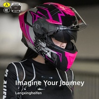 Casque de moto certifié 3C/DOT en ABS, rabattable, intégral, pour les oreilles, utilisation quatre saisons, homme/femme, visière transparente universelle