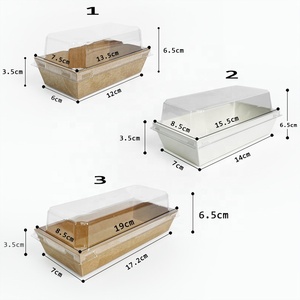 Caja de Comida para Llevar Económica y Desechable de 64 oz para <span class=keywords><strong>Hamburguesas</strong></span> y Sushi, Reciclable, de Papel Kraft Marrón - Product Image 6