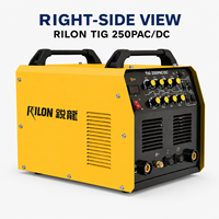 Soudeuse TIG Rilon TIG 250PAC/DC II AC DC Pulse, portable, 250A, 220V, monophasée, pour l'aluminium et l'acier inoxydable