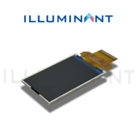 IPS TN 2 Inch 300 Nits TFT-LCD COG FPC Tipe Plug Panel Kustom Resolusi 240x320 Suhu Operasi -20~70C untuk Peralatan Pintar