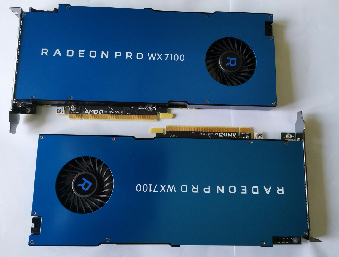 WX7100 For AMD Radeon Pro WX 7100 8 GB GDDR5 1188MHz 256