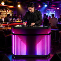 Écran LED de table de DJ 4K HDR10+ couleur pleine, haute luminosité, pour bar, avec 98% Adobe RGB et 3840Hz