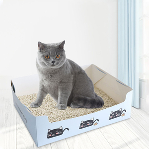 Boîte à litière <span class=keywords><strong>pour</strong></span> <span class=keywords><strong>chat</strong></span> <span class=keywords><strong>pliable</strong></span> jetable d'extérieur avec logo personnalisé en gros - Product Image 1