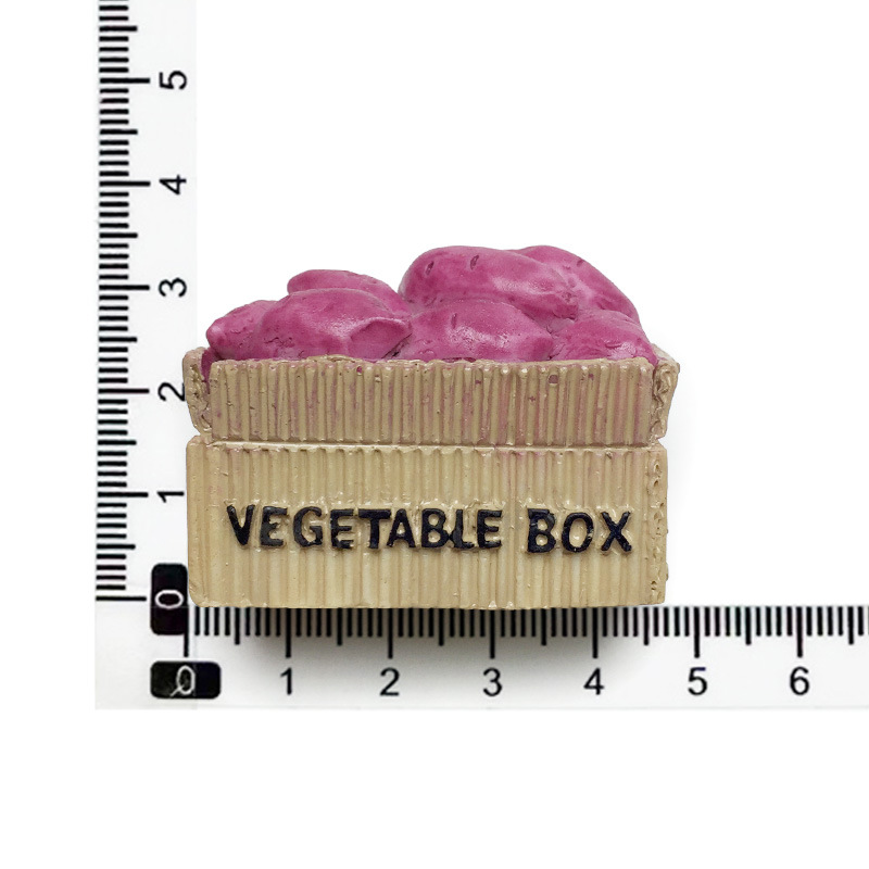 Carton de patate douce violette
