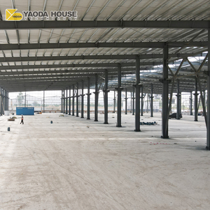 Nave Industrial de Acero de <span class=keywords><strong>10000</strong></span> Metros Cuadrados, Diseño Económico y Moderno de Estructura de Acero de un Solo Tramo, Almacén Ligero - Product Image 2