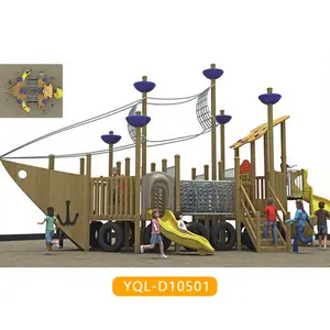 Hot selling children playground playground equipment outdoor amusement park pirate ship galleon ship sale