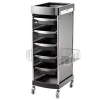 Nouveau chariot de coiffure multifonctionnel pour salon, chariot de rangement pour outils de coiffure, chariot de permanente et de coloration pour salon de barbier, vente en gros