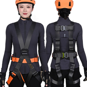Arnés de seguridad de cuerpo completo Xinda, ajustable, de poliéster, con resistencia a la rotura de 1500 kg, para escalada y trabajo al aire libre. - Product Image 1