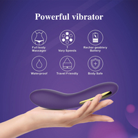 Odeco USB wiederauf ladbar 7 Geschwindigkeiten Frau G-Punkt Vibrator Led Light Sexspielzeug für Erwachsene Mini Vibrator Sexspielzeug für Frauen