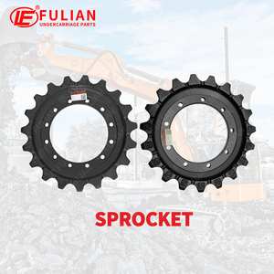 Mini Graafmachine Onderstel Onderdelen Rubber Rupsband Kettingwiel Stalen Spoor Groep Drager Roller Bodem Roller Voor Mitsubishi - Product Image 3