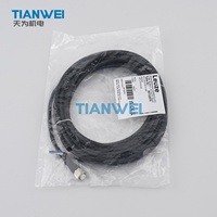 Câble de connexion du capteur LEUZE KD U-M12-5A-V1-050, M12 5 broches, femelle axiale, extrémité ouverte, 5 m, PVC, 125 V AC/DC