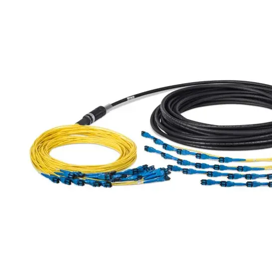 Наружный внутренний волоконно-оптический кабель 12/24/48/72/144 сердечников с разъемом SC/APC CPRI оптические кабели