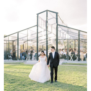 เต็นท์กระโจมอลูมิเนียมสำหรับงานอีเวนต์10X40งานแต่งงานเต็นท์กระโจมสำหรับงานเลี้ยงและงานแต่งขนาดใหญ่แบบโปร่งใส - Product Image 3