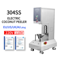 Industriële Vruchten Schilmachine Volautomatische Kokosnoot Schilmachine Puur Elektrische Kokosnoot Dunschiller