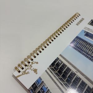 ปฏิทินตั้งโต๊ะแบบพลิกหน้า ดีไซน์เรียบง่าย สำหรับธุรกิจ ใช้ตกแต่ง พิมพ์ออฟเซ็ต รับผลิตตามแบบ (OEM)  พร้อมเข้าเล่ม ปฏิทินกระดาษดิจิทัล - Product Image 2