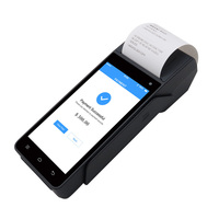 Terminal de paiement Android Protocol 201.1 avec lecteur de carte NFC et imprimante thermique pour les institutions de microfinance
