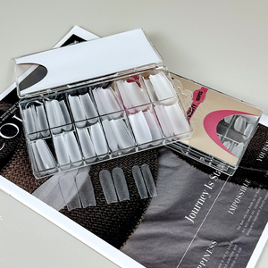 <span class=keywords><strong>Faux</strong></span> <span class=keywords><strong>ongles</strong></span> de luxe en <span class=keywords><strong>acrylique</strong></span> à couverture complète pour salon, avec embouts mats complets, forme Stiletto, en <span class=keywords><strong>gel</strong></span> souple, 120 pièces - Product Image 5