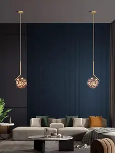 Moderne luxuriöse dekorative Kreiserspiegel vollständige Himmel-Sterne Glaslampe LED-Kreiserspiegel-Wandlampe geeignet für Restaurants