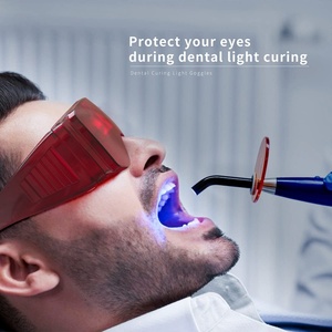 Dental Red Safety Goggles CE Certified Multi-Function for <b>Teeth</b> <b>Whitening</b> and Eye Protection During Dental Industry Work - Product Image 4