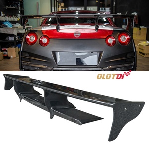 Alerón Trasero de Fibra de Carbono Estilo TOPSC-1 para Nissan GTR R35 2009-2023 - Product Image 2