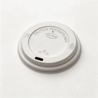 Article populaire : Couvercles en plastique PS pour gobelets, plusieurs tailles, livraison rapide, empilables, jetables, pour emballages de café glacé et de thé au lait