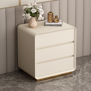 Commode moderne en <span class=keywords><strong>bois</strong></span> massif blanc avec 5+ tiroirs et étagères réglables, meuble <span class=keywords><strong>de</strong></span> <span class=keywords><strong>rangement</strong></span> gain <span class=keywords><strong>de</strong></span> place pour salon et chambre - Product Image 3
