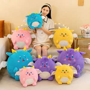 Peluche de dessin animé mignonne Dun Dun <span class=keywords><strong>Dragon</strong></span>, super douce, pour filles, compagnon de lit et adorable petit monstre pour le sommeil - Product Image 2