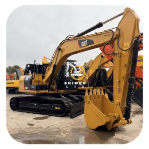 รถขุดมือสอง CAT315 315D ขายดี ราคาถูก ชั่วโมงการทำงานต่ำ รถขุดใช้แล้ว Cat 315 315D สีเหลือง - Product Image 1