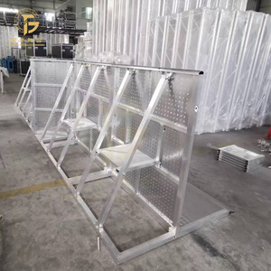 Barricate di alluminio della recinzione di evento del cancello della barriera di alluminio per il concerto di evento su larga scala - Product Image 5