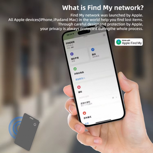 Ultra-Thin GPS Wallet Card Anti-Loss <strong>Tracker</strong> <strong>for</strong> Kids with Remote Control Lighting IP68 Waterproof <strong>for</strong> - Product Image 5