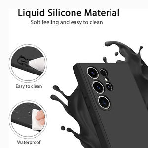 Funda Protectora de Teléfono Flexible de TPU de Silicona al por Mayor con <span class=keywords><strong>Forro</strong></span> de Microfibra Suave <span class=keywords><strong>para</strong></span> <span class=keywords><strong>Samsung</strong></span> S24 <span class=keywords><strong>Ultra</strong></span> <span class=keywords><strong>para</strong></span> Note20 <span class=keywords><strong>Ultra</strong></span> - Product Image 3