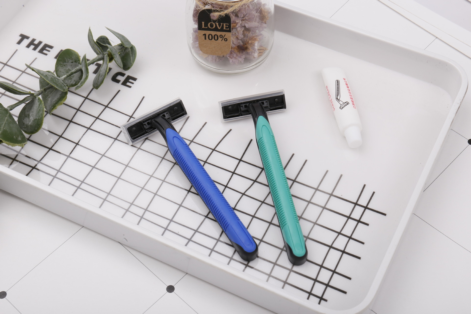 Hoja de acero al carbono azul-007