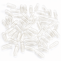 Capsules végétales vides transparentes HPMC de qualité pharmaceutique, capsules végétariennes en gros, capsules végétales de qualité supérieure